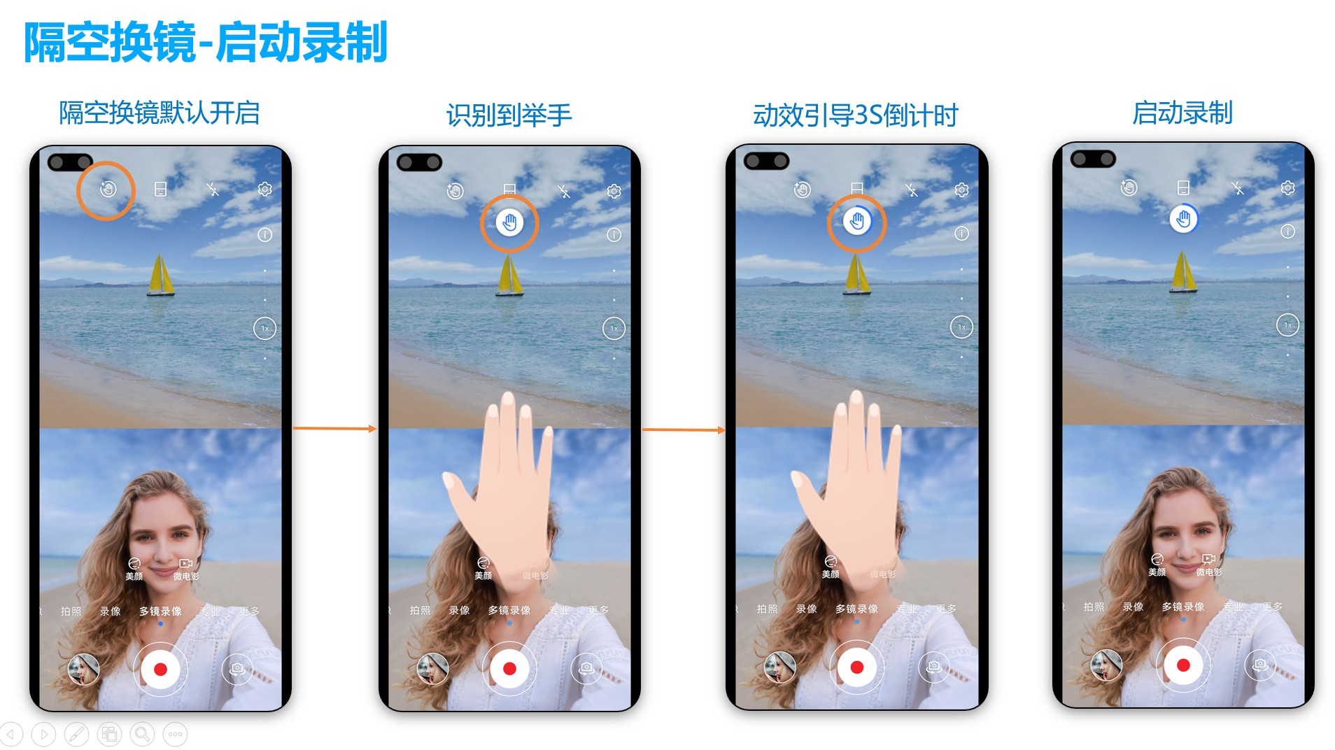 荣耀60真的强vlog隔空换镜ai手势识别视频拍摄新标杆