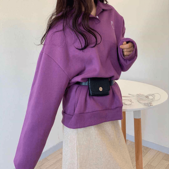 缺点 香芋紫优雅又高贵，唯一的缺点就是显老，照以下四点穿巨时髦