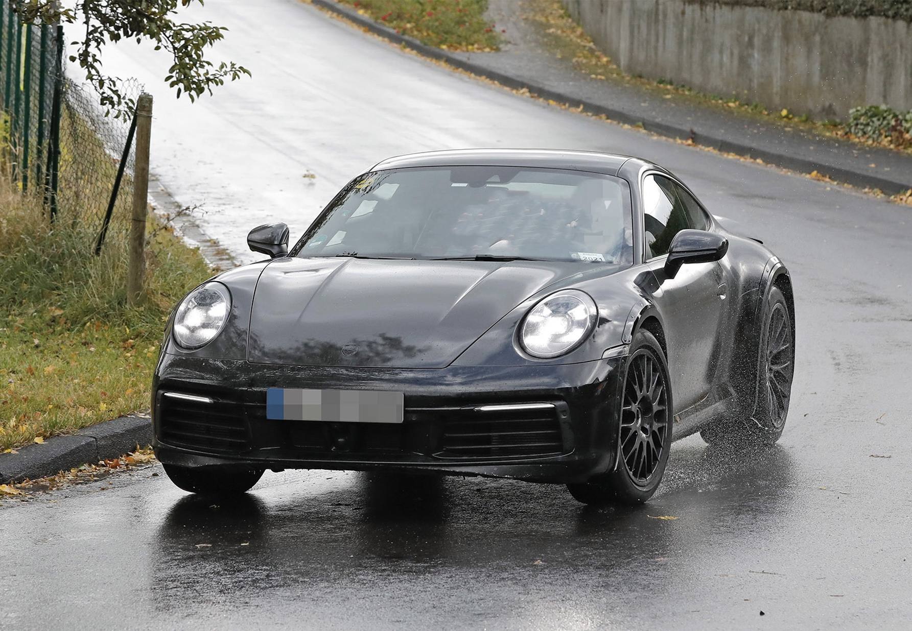 性能跨界车保时捷911 Safari 将回归 海外谍照已曝光 轮拱 汽车 跑车