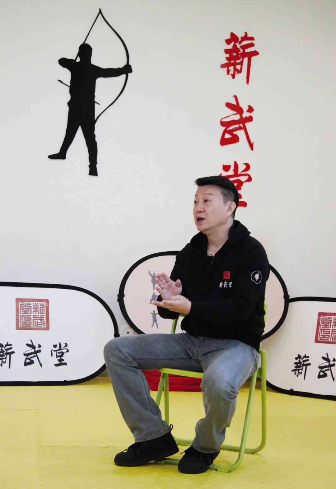 少林五形八法拳专业委员会顾问薪武堂国术俱乐部李建新馆长来我们