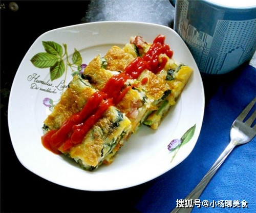 蔬菜|1把蔬菜1碗面粉,手不碰面,锅里一放,10分钟快速上桌!省时