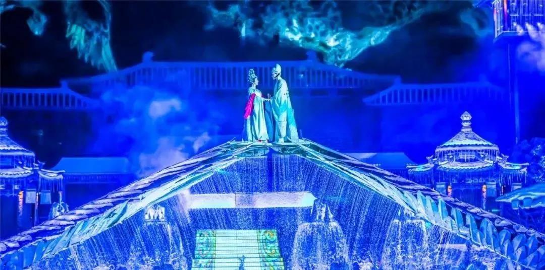 西安实景演艺冰火《长恨歌》_演出_表演_唐玄宗