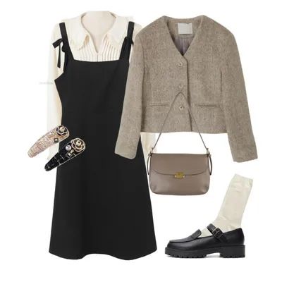 套路 入冬简约舒适穿搭，高级又温柔！