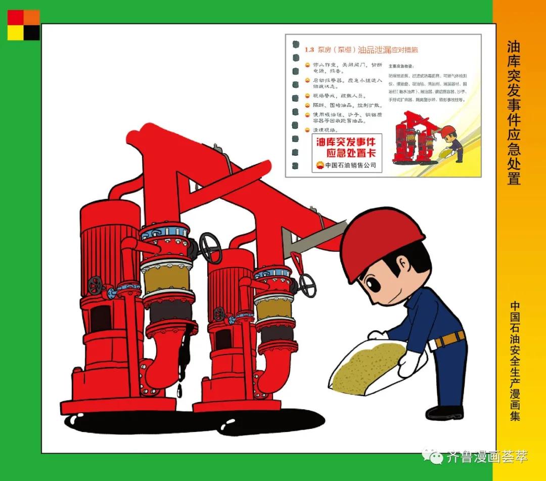 王琭中国石油安全生产漫画集
