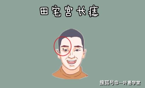 男命田宅宫有痣好不好