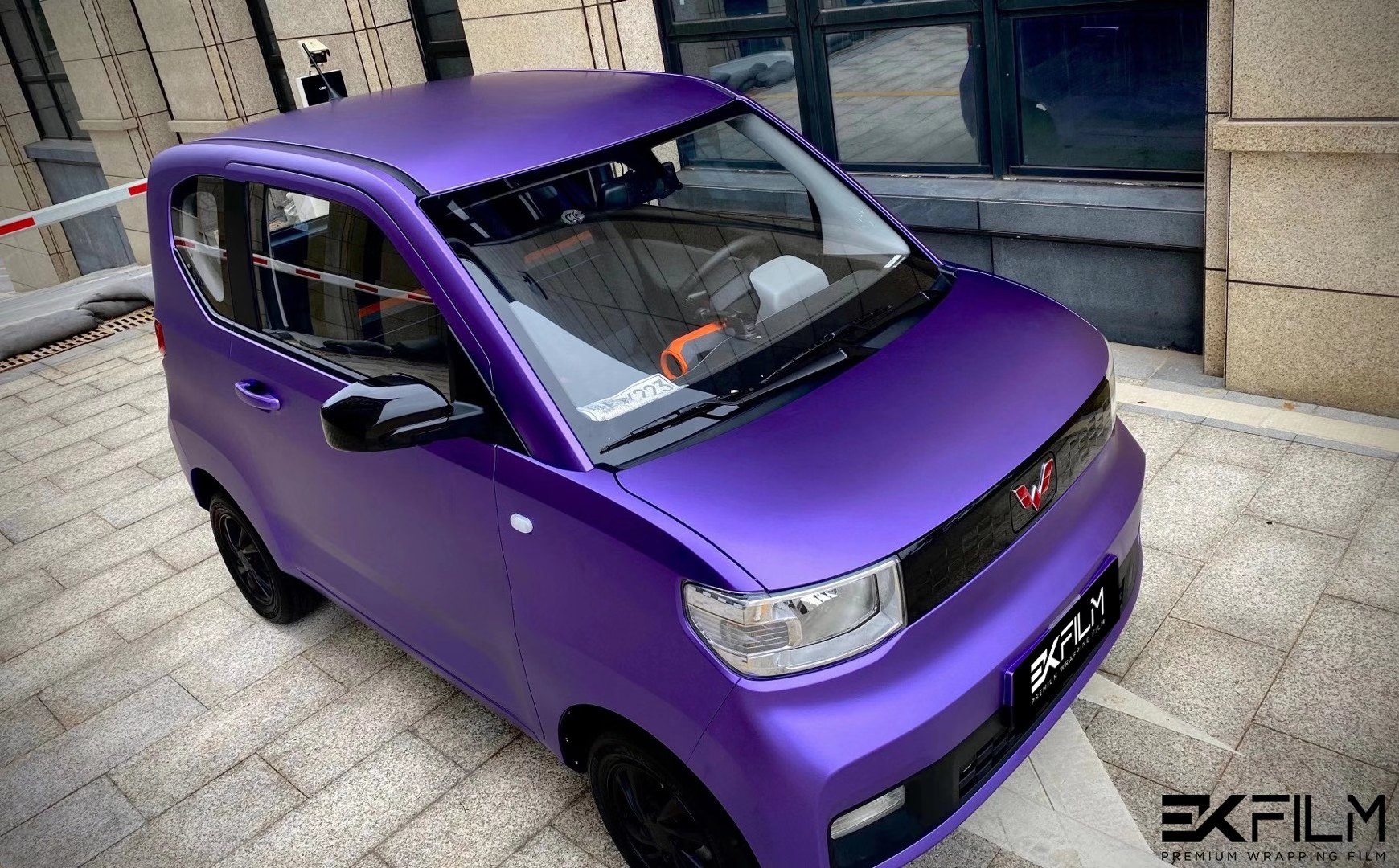 67ek改色膜五菱mini改色超亚金属紫