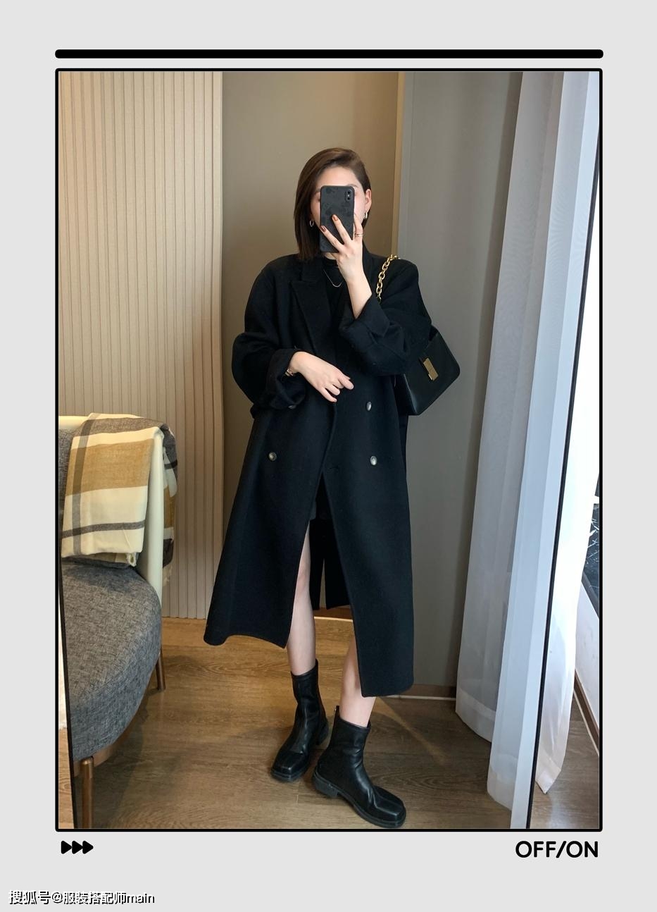 羊羔 黑色短靴有多百搭？借鉴这11套搭配示范，时髦洋气，轻松显高