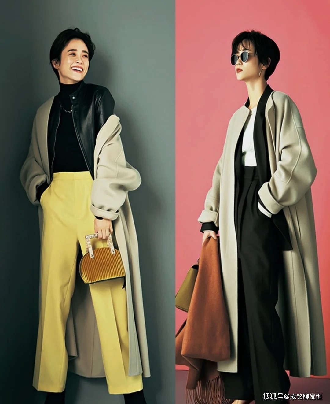 毛衣 “大衣+打底衫”已过时了!今年流行这三种穿法,保暖时尚两不误