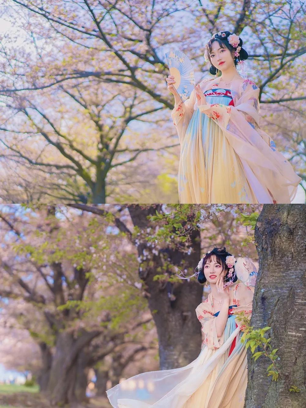 摄影汉服小仙女： 亦知终是有晴时