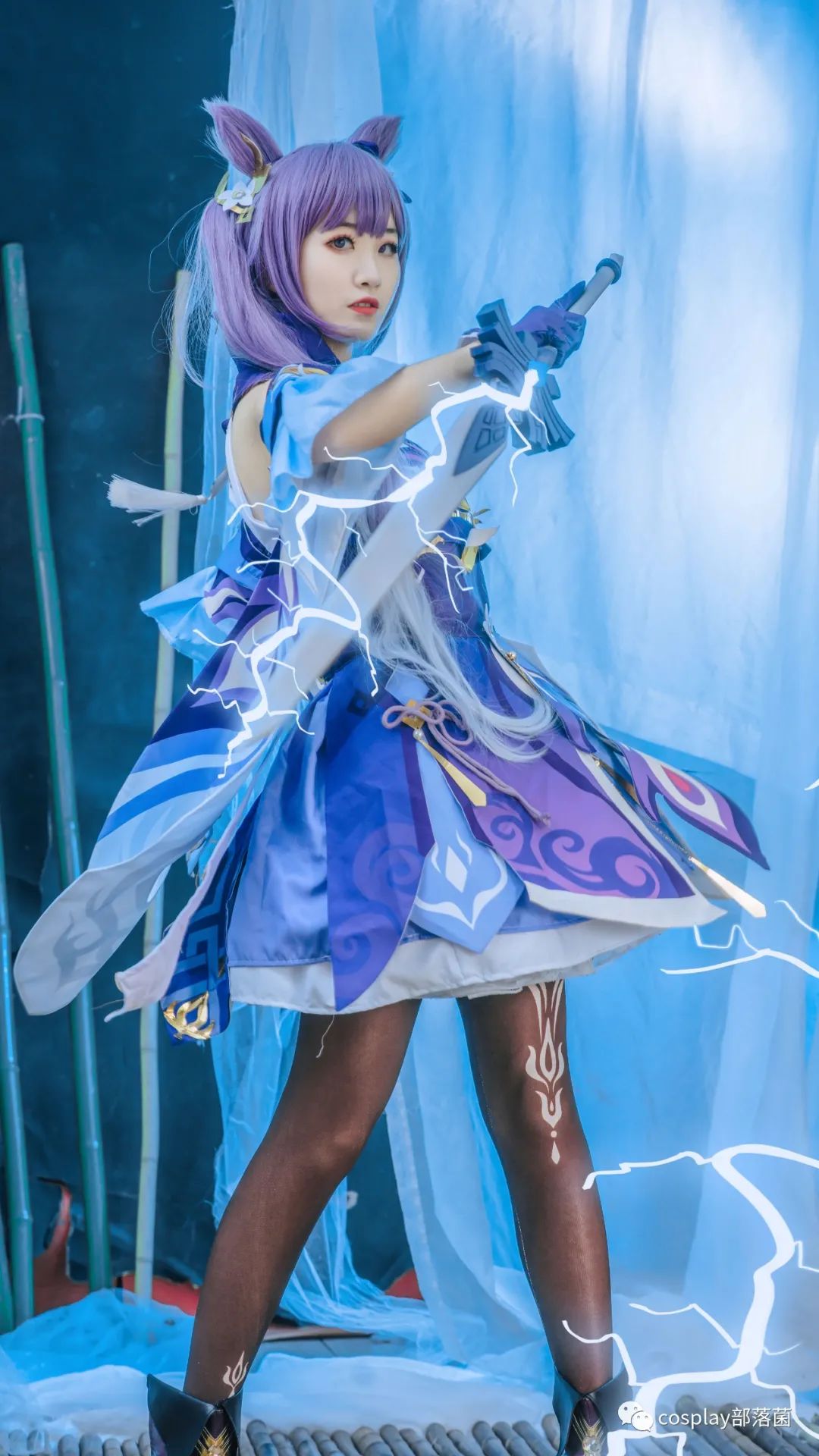 cos:原神刻晴cos正片@菟子酱-搜狐大视野-搜狐新闻