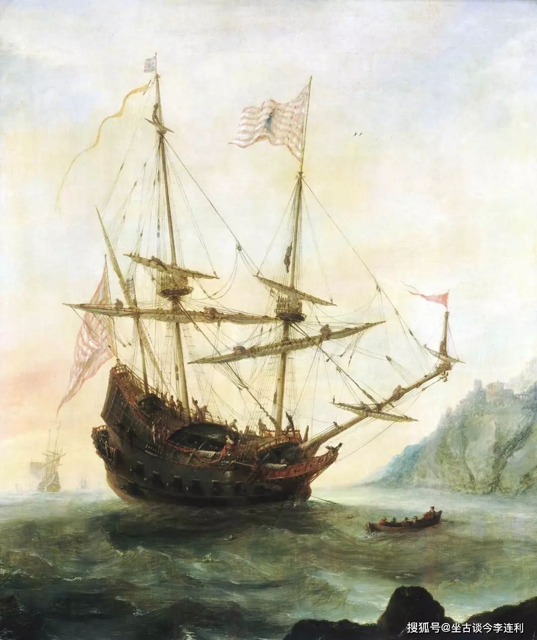 西班牙等欧洲各国先后出现"盖伦帆船",这种帆船分大,中,小型,分别是