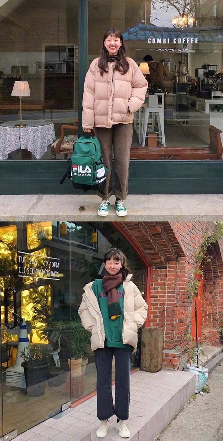 整体 冬季御寒神器——棉服！韩国小姐姐示范五种法则！轻松玩转时髦