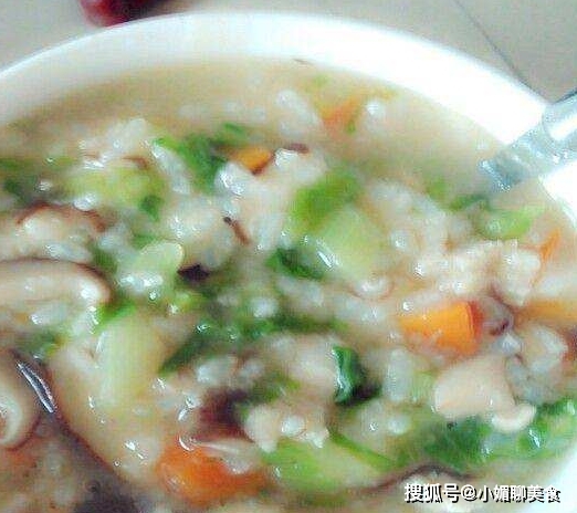 口感|杂蔬瘦肉粥这样做,营养丰富口感好,大人小孩都爱吃