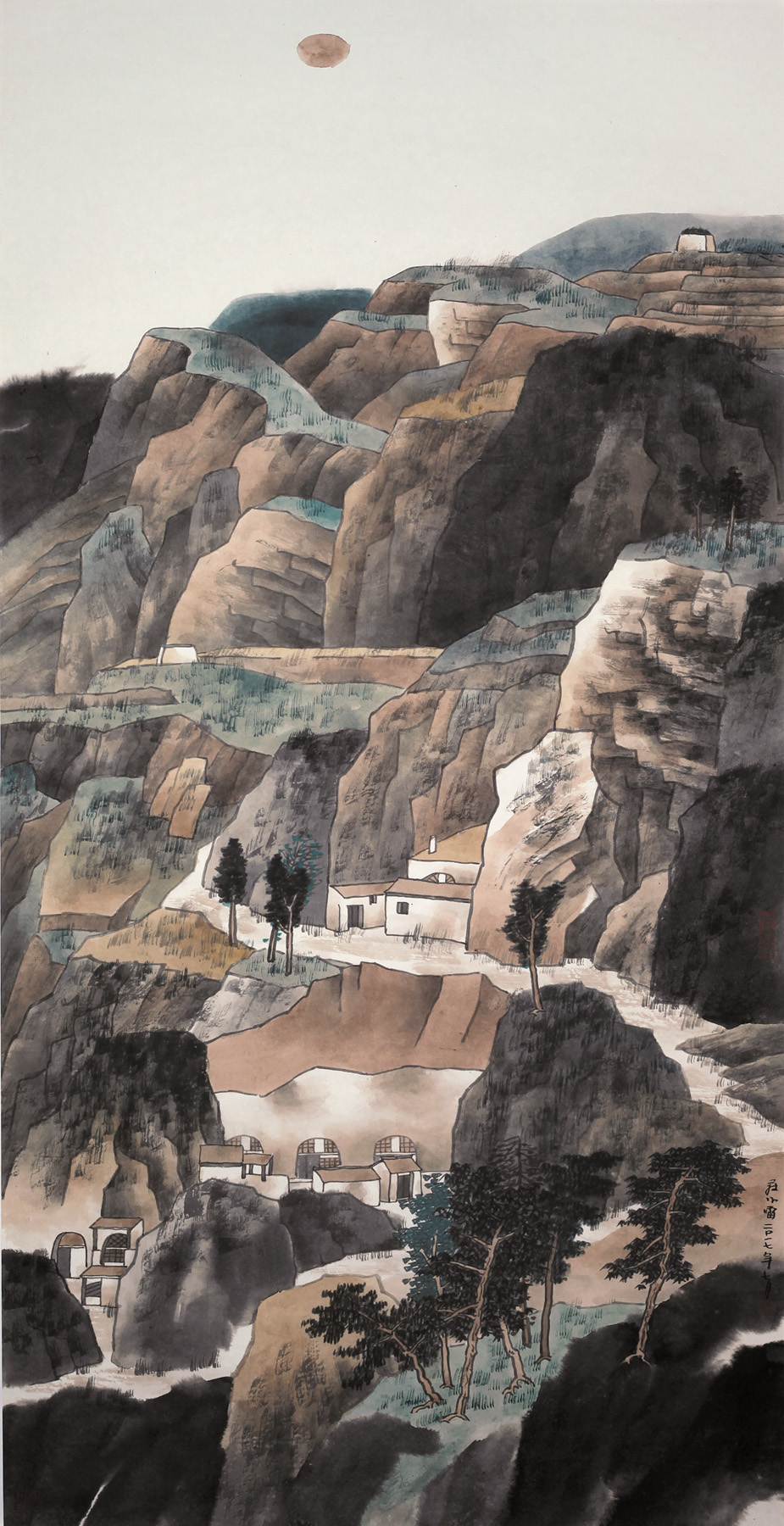 中国书画名家学术邀请展暨首博美术馆启用特展_李光寒_邓远_王仲