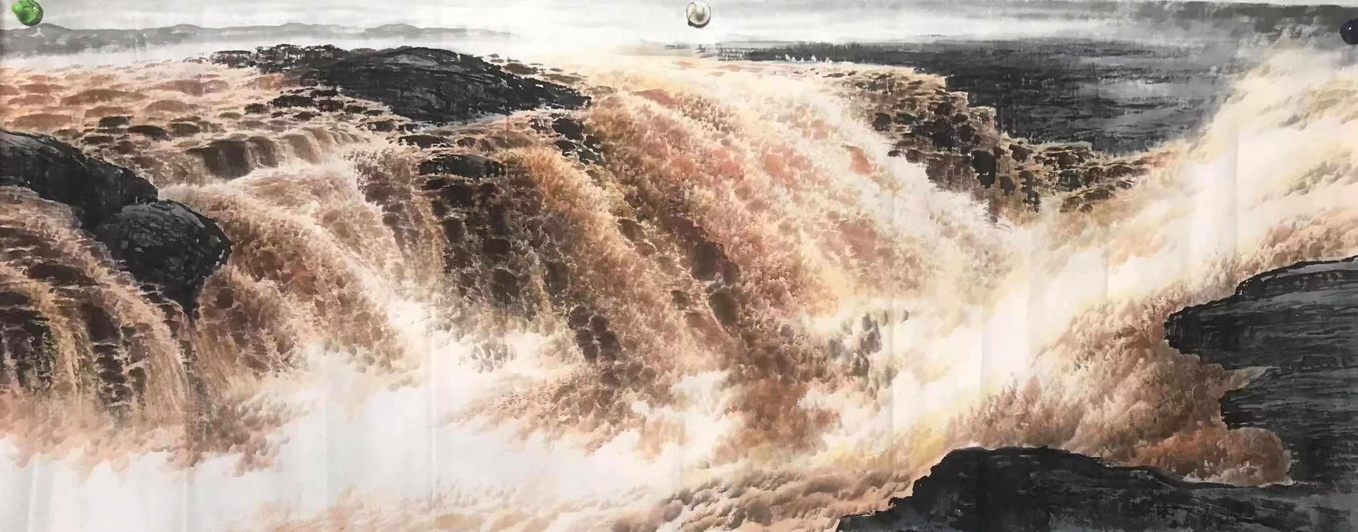 当代著名画家李会强