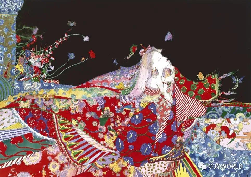 白昼中亦真亦幻的画卷-天野喜孝Yoshitaka Amano 日本插画师_手机搜狐网