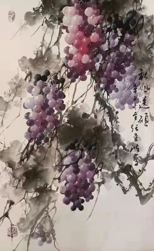 山东|妙笔丹青绘葡萄—“葡萄王子”张景波书画精品展，邀您共赏