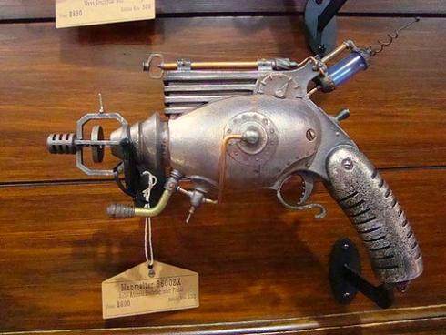 原创炫酷24款复古蒸汽朋克武器你最喜欢哪一款