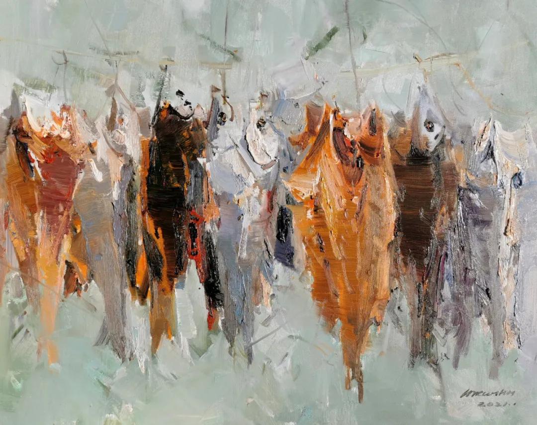 张永第二届写意气象中国油画展参展艺术家作品赏析