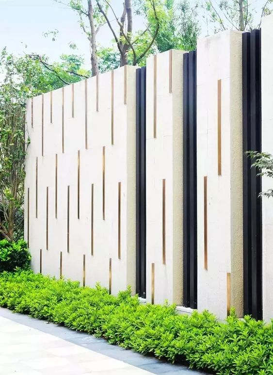 30款封闭式围墙做法,喜欢的赶紧收藏起来吧