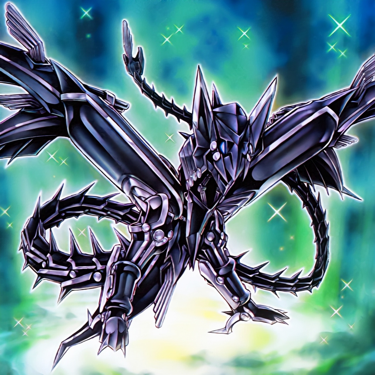 黑龙的二重版,其最终形态是凯旋_怪兽_效果_黑钢