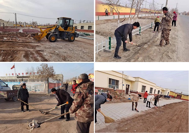 新疆生产建设兵团第一师二团扎实开展冬季人居环境集中整治_连队_行动