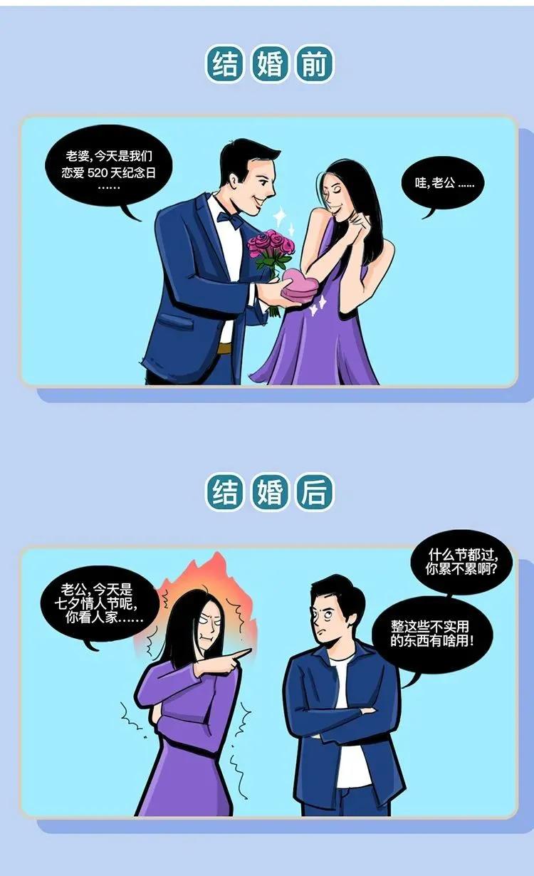 老公|为什么男人结婚前后判若两人？第一条就笑喷了，哈哈哈哈