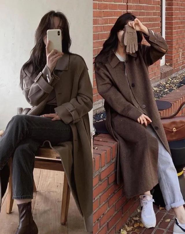 侵权 18套温柔气质的大衣穿搭，优雅精致充满质感，穿上秒变韩剧女主凹造型知性_网