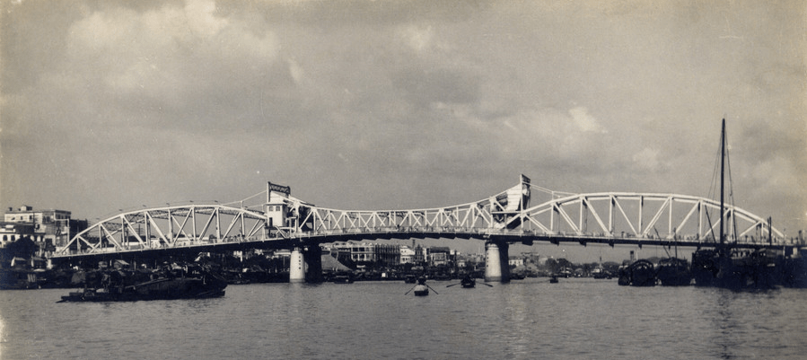 海珠桥老照片图片