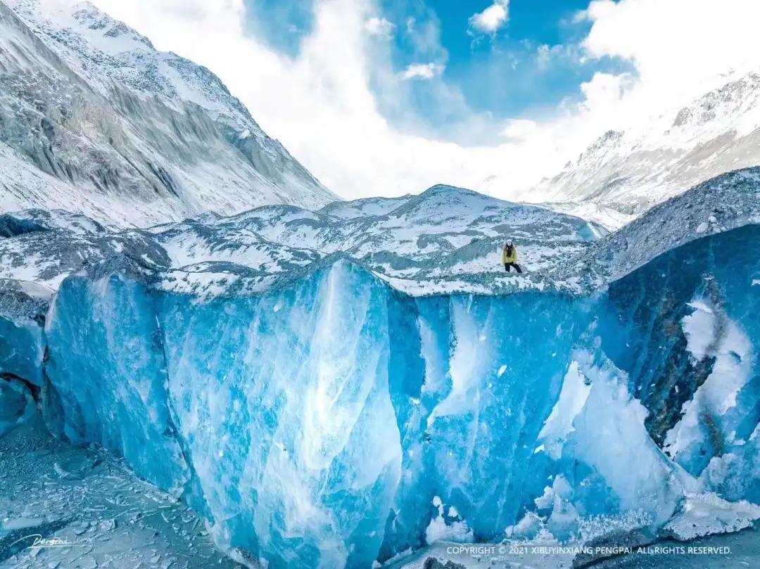 西藏最美冰川惊艳时光错过再等一年