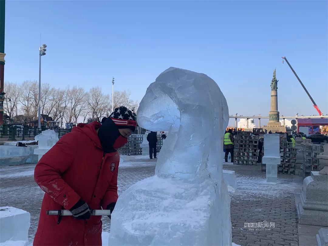 冰灯|又上新了！江畔美景一天一个样，冰雪美景抢先看！