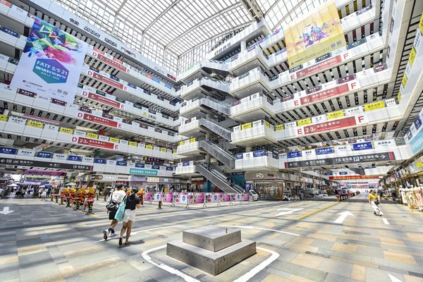 广州国际轻纺城2021人气时尚门店出炉面辅料市场也很好逛