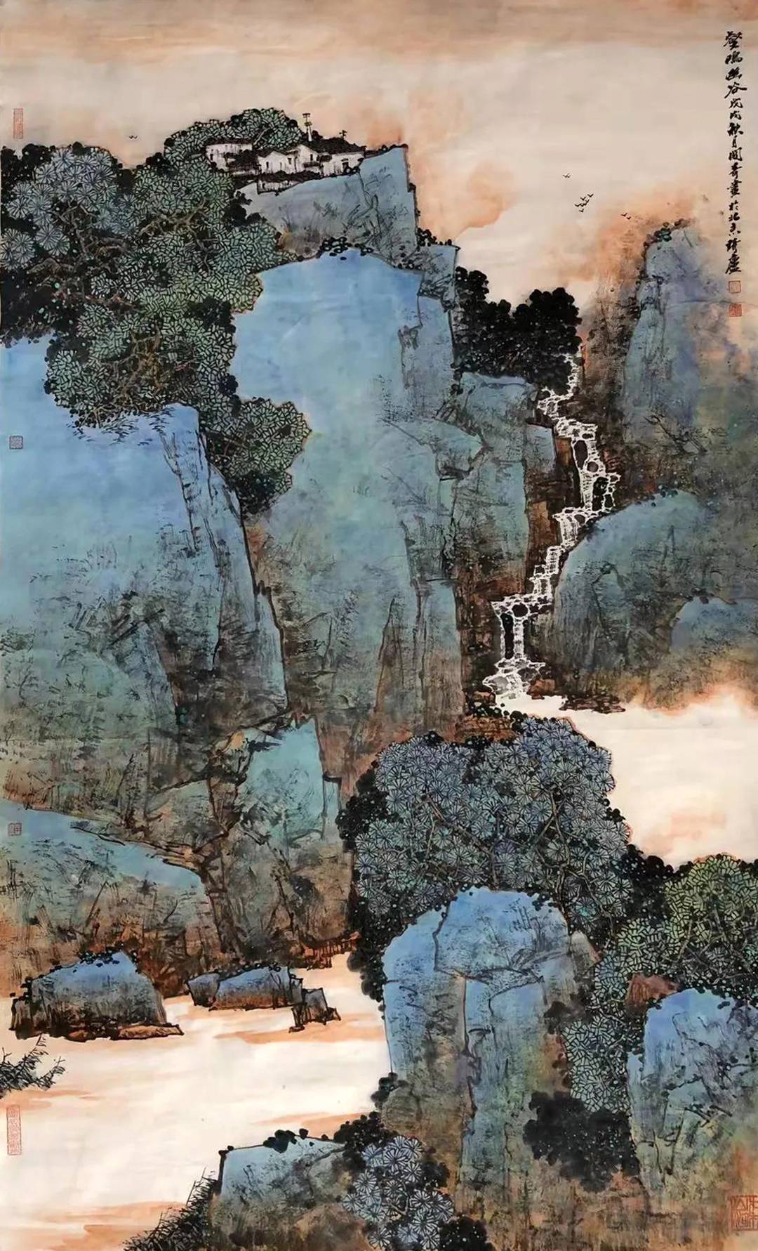 壬寅2022新年迎春庆元旦画家关奇作品欣赏