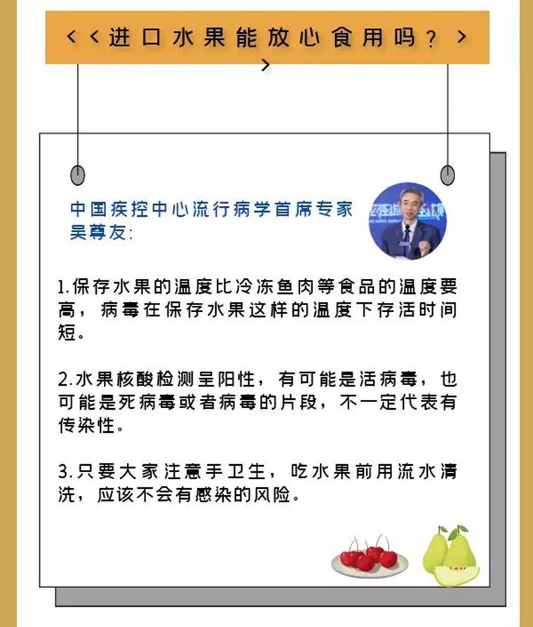 水果|多地进口水果核酸阳性 一图了解“两节”期间选购食品需注意啥？