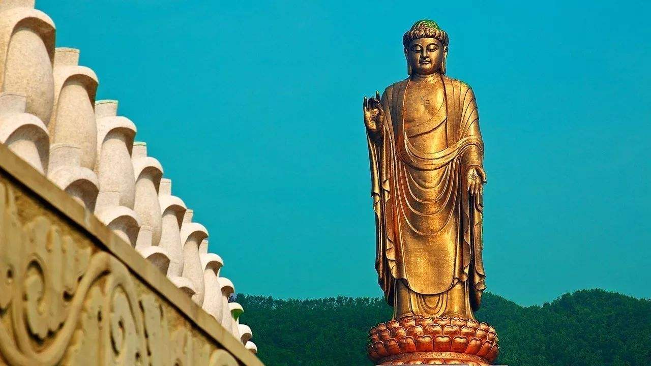 我国一座总高208米的佛像，是世界第一大外击青铜铸钟