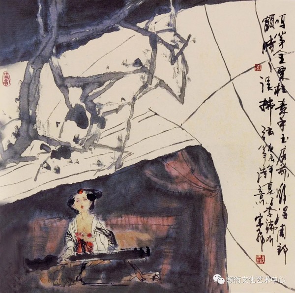 当代著名画家钱宗飞作品欣赏