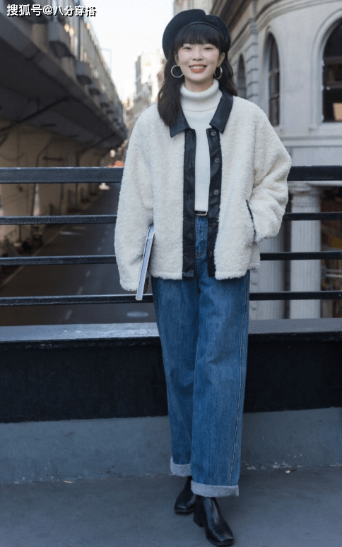 黑色 不露脚踝的冬季穿搭来喽,这些搭配简约日常又保暖,美得毫不费力