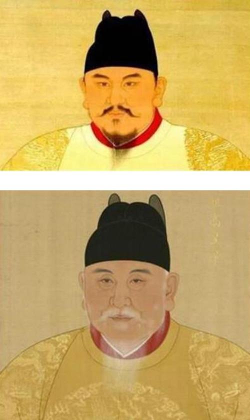 5幅广为流传的朱元璋画像：清朝故意丑化，图5才是他真实长相