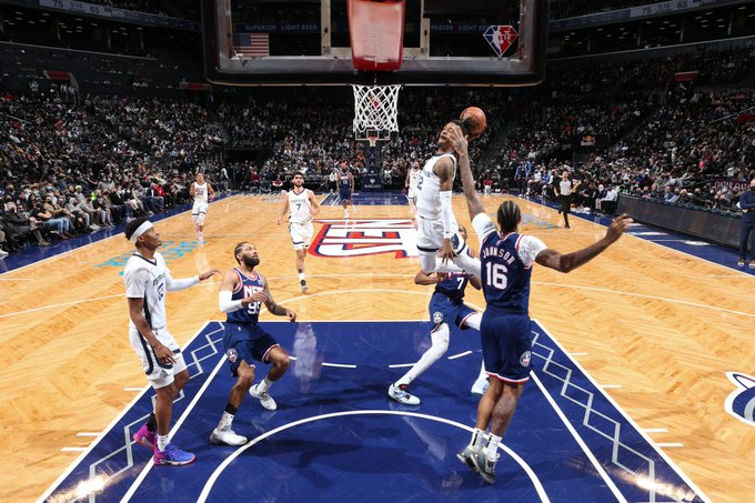 主场|篮网主场为他高呼MVP！莫兰特连续四场30+太疯狂，一数据后卫封王