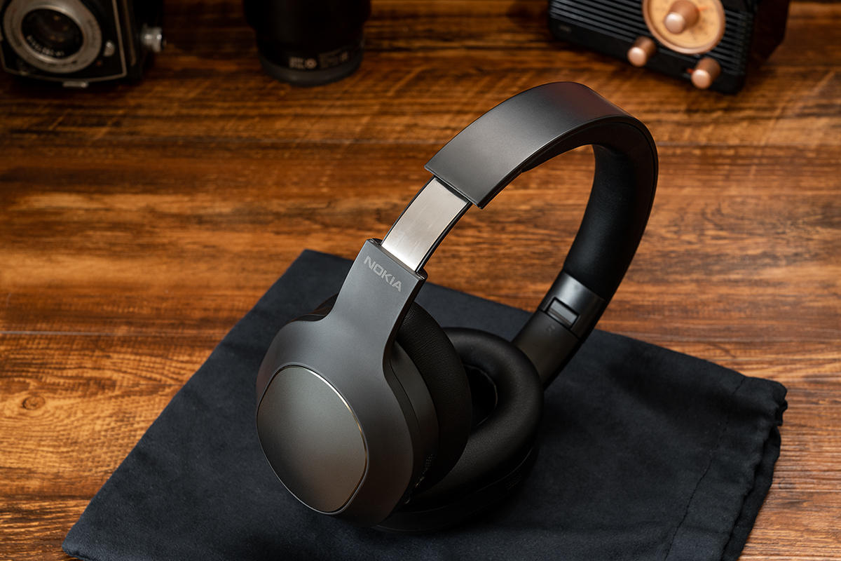 诺基亚首款头戴主动降噪蓝牙耳机e1200anc体验