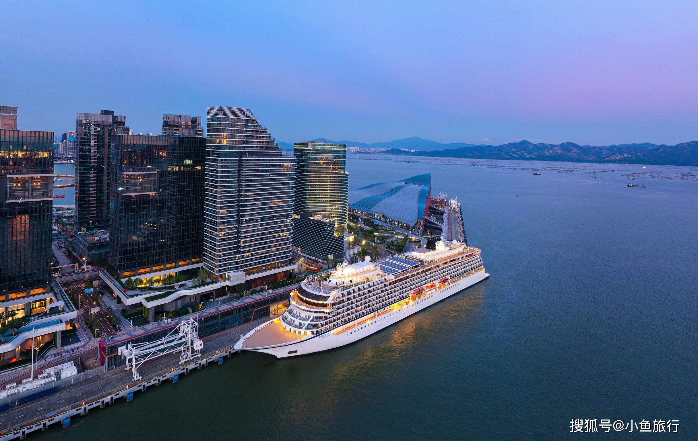 上海港國際客運中心,天津國際郵輪母港,廈門國際郵輪母港,青島郵輪