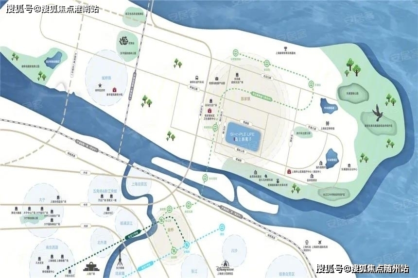 独家消息:上海崇明岛「路劲象屿·岛上的院子」——上海搜狐网【官网报道】_东滩_项目_实景图