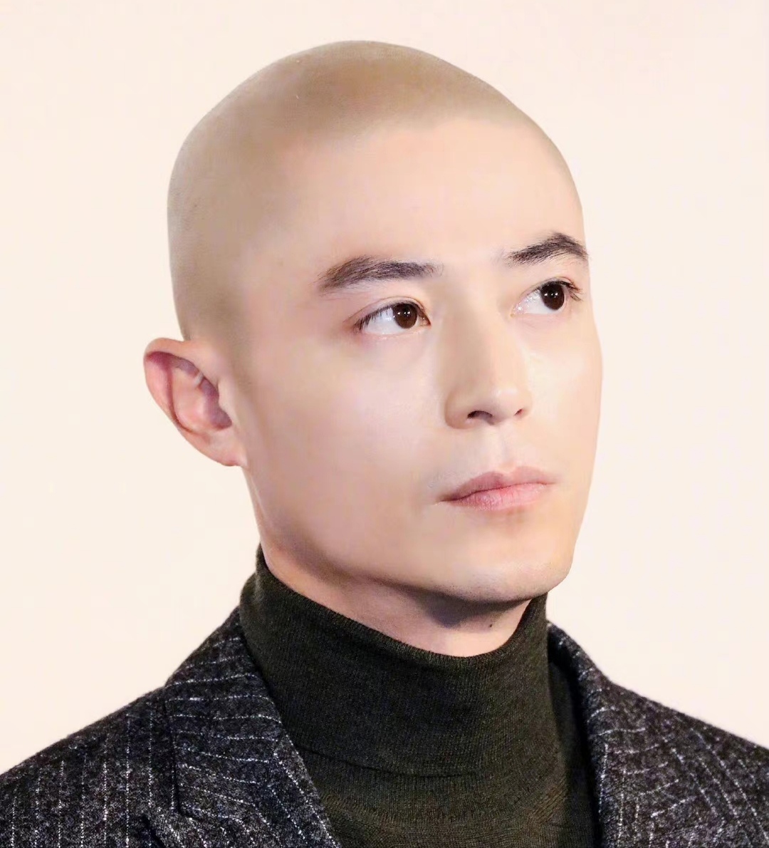 中国男演员光头图片