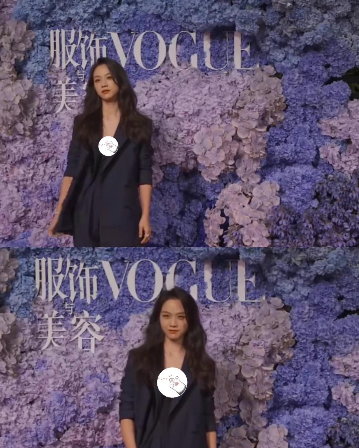 一身 Vogue红毯汤唯压轴成最大赢家！只穿西装走红毯，赢了全场女明星