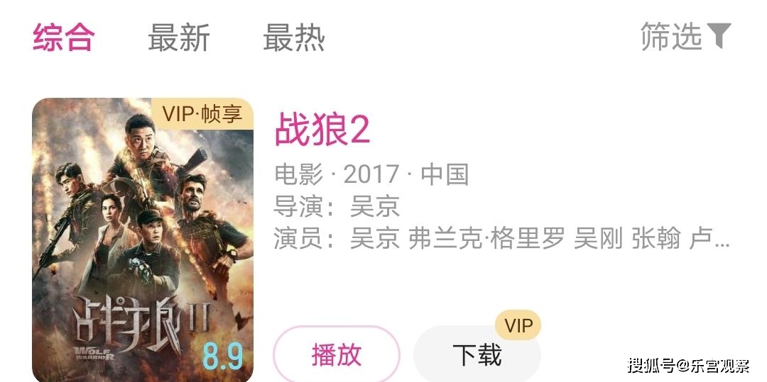 全球|《长津湖》免费登陆线上平台，全球票房9.08亿，评分不及战狼2