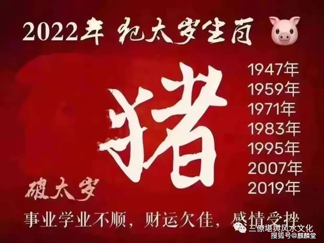 生肖豬出生年份地支亥跟值年太歲地支因為寅亥相破,故稱