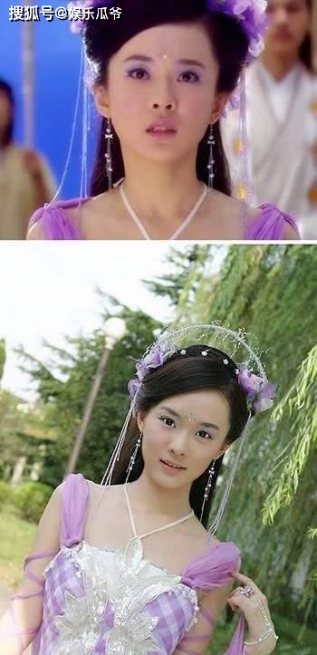 青春年轻时的霍思燕温润如玉，恬静又温柔，俏皮又清纯，惊艳了时光