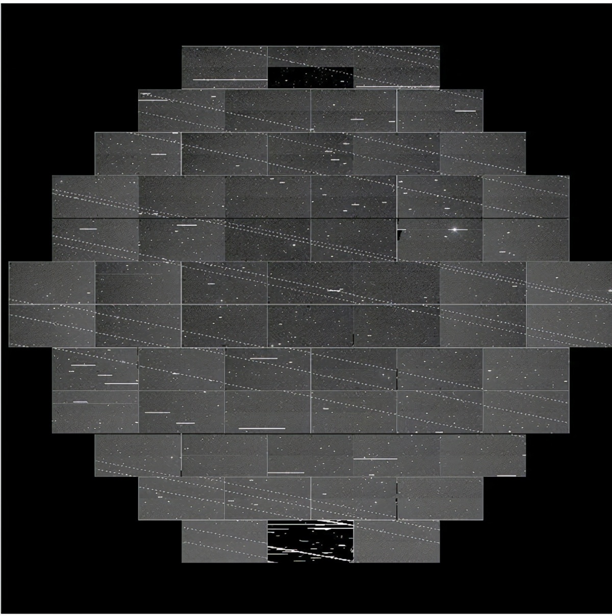 SpaceX星链被指严重影响天文观测：每张图都有星链轨迹！马斯克计划发射数万颗