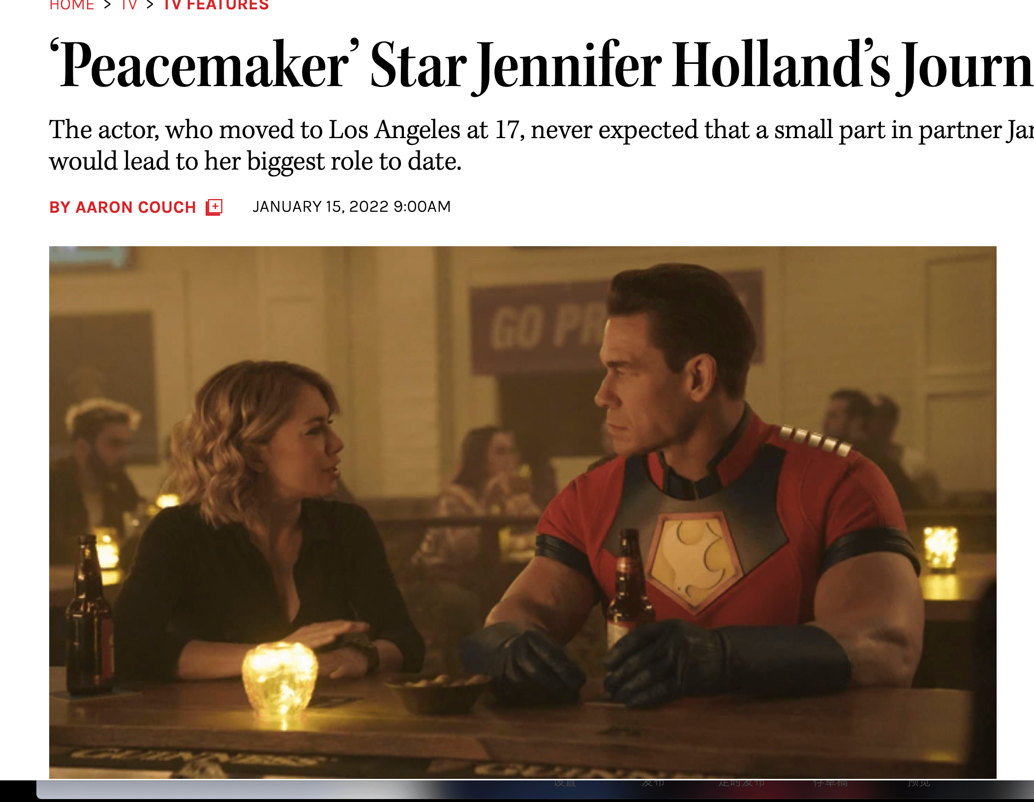 电影|詹妮佛：《和平使者》的节奏鲜明，我面试《蜘蛛侠》没有下文