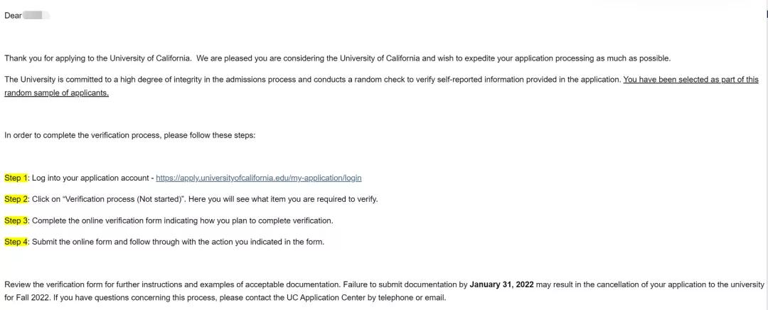 材料|注意！加州大学审核申请材料真实性，有学生已经收到邮件！